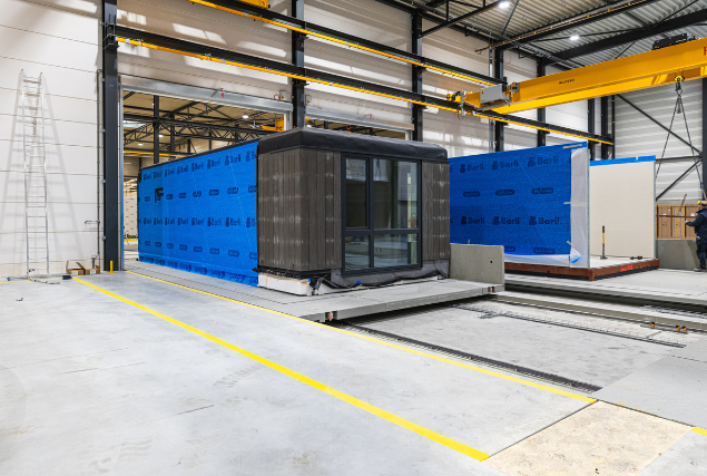 Moving floors, carrouselsysteem assemblagelijn Barli