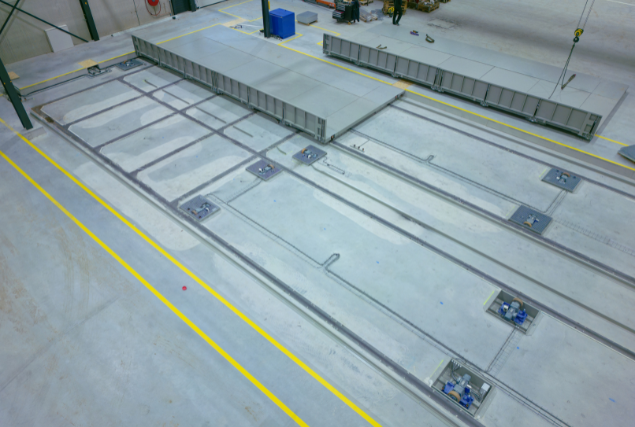 Systeem voor carrousel automatisatie productielijn