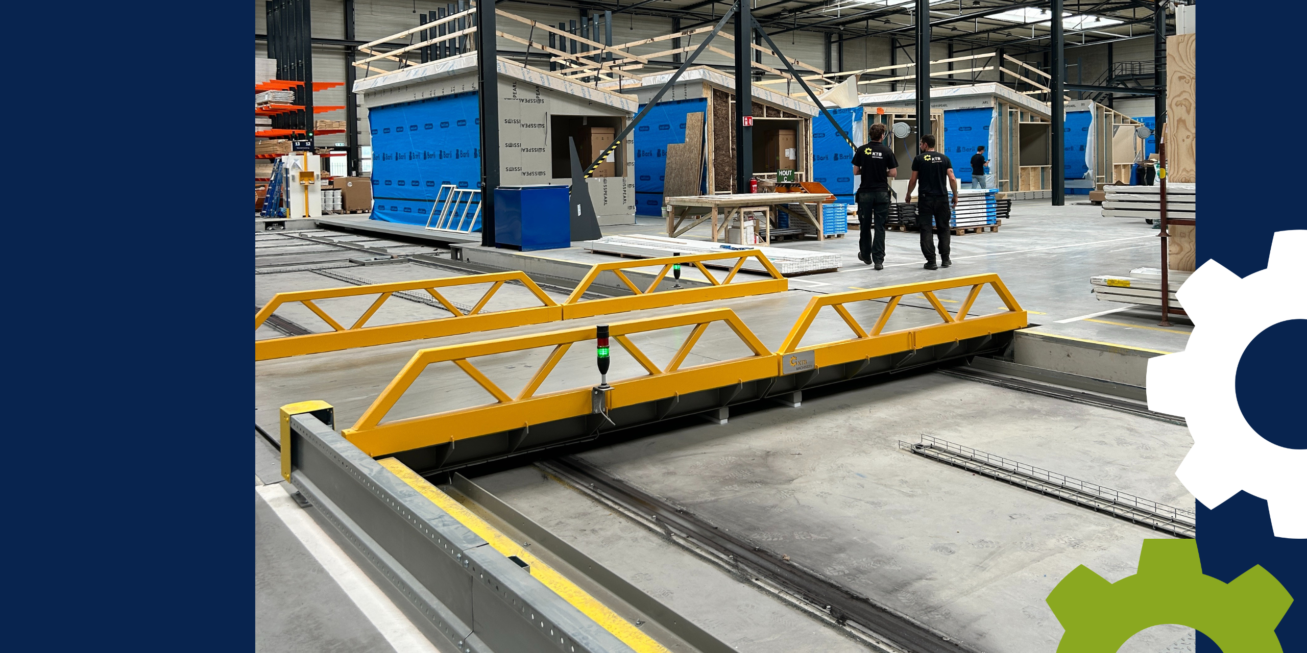 KTB Machinery carrousel systeem, assemblage lijn