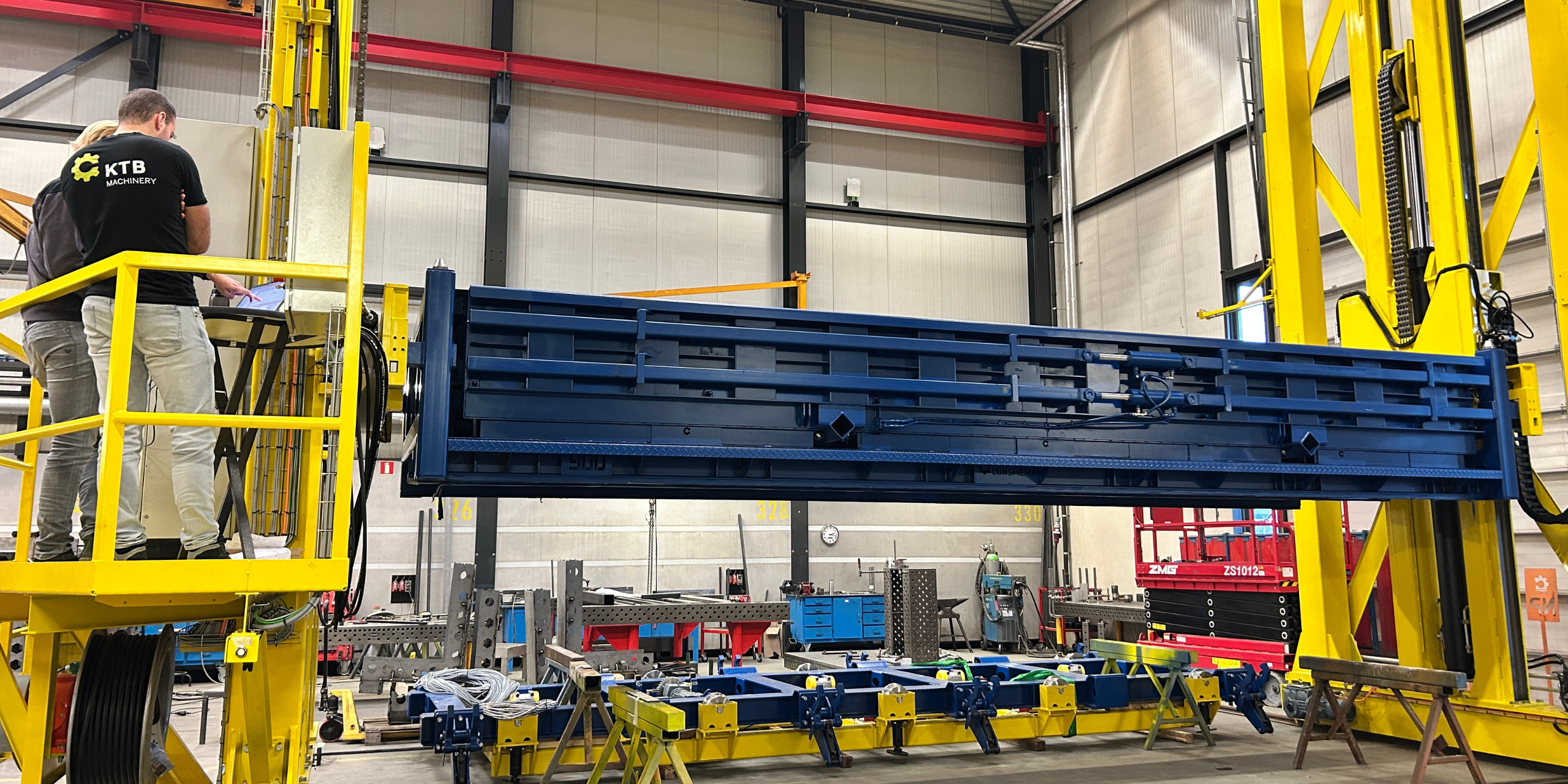 Prefab beton industrie, mal handler, KTB Machinery