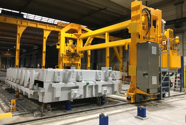 Project, malhandler, prefab beton industrie, machinebouw