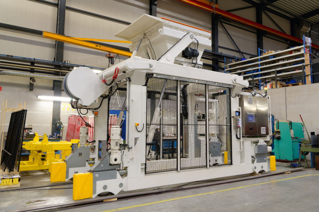 Automatische vulmachine betonfabriek