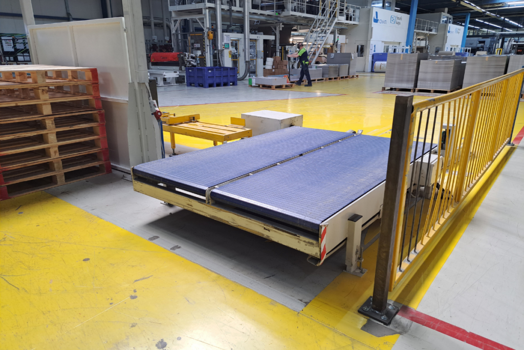 Transportbaan productie en assemblage, transport