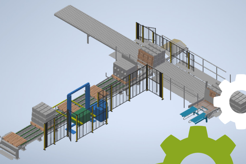 Aftransport huidige logistieke proces automatisering