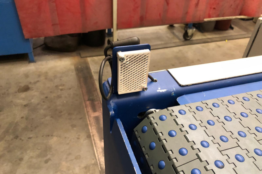 Perfecte integratie en productiedetectie in de machine voor transport