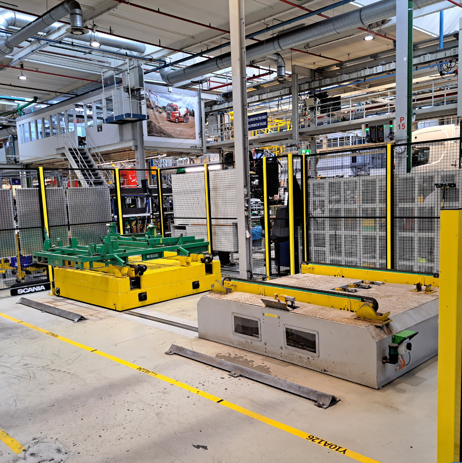 Uitbreiding cabinebaan met traversewagen