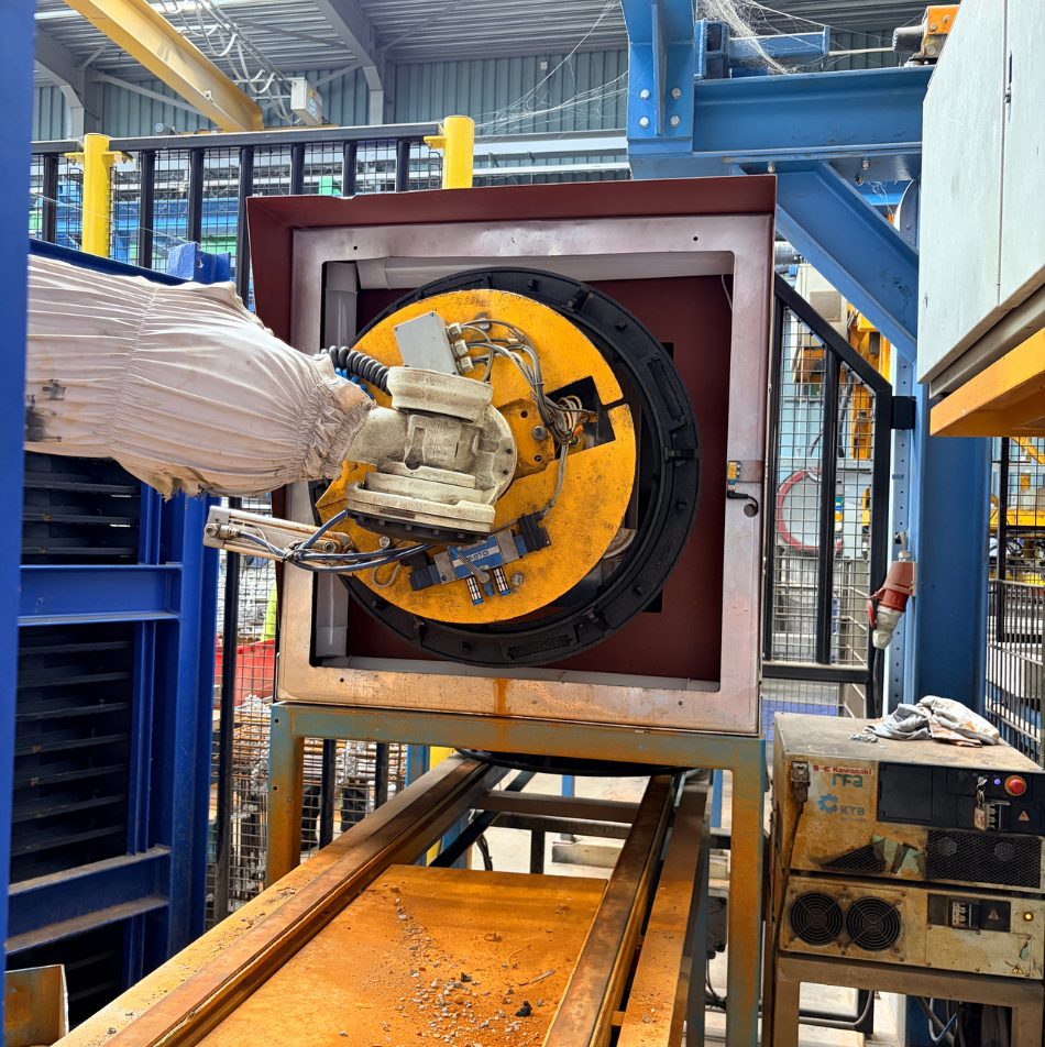 Vision robot productielijn automatisering