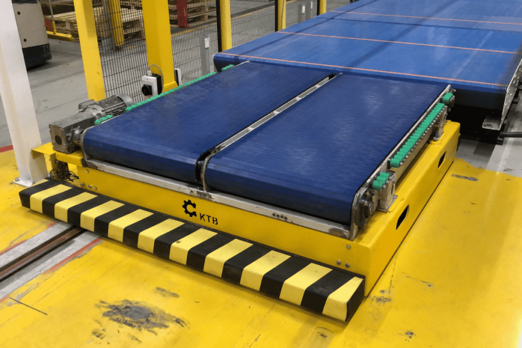 Transportbaan, installatie en machinebouw voor pallet en karton handling
