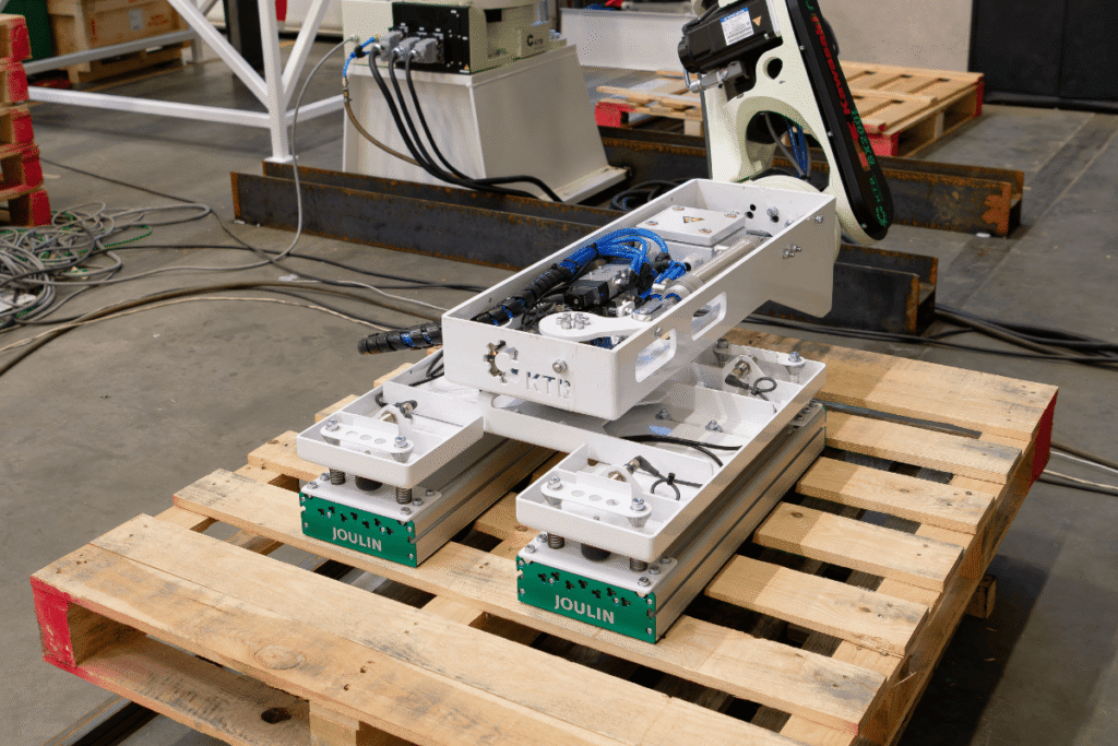 robot met slim transport- en buffersysteem