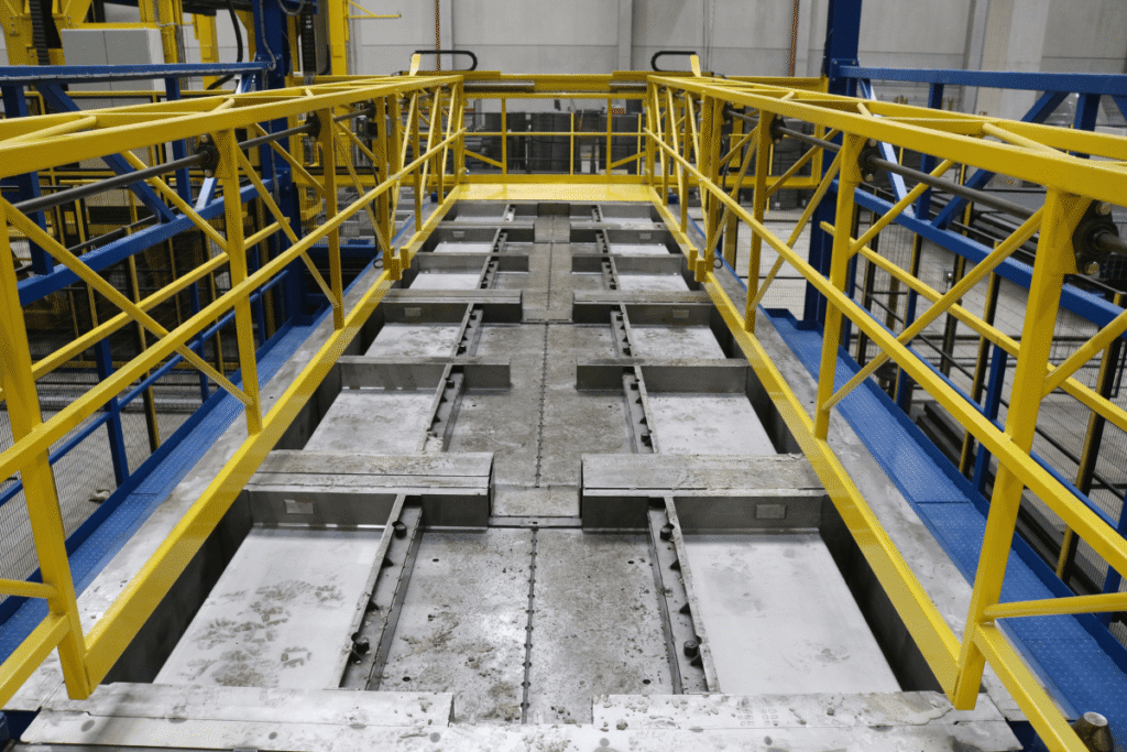 Betonstation keerwandmal - stalen mallen productie en montage