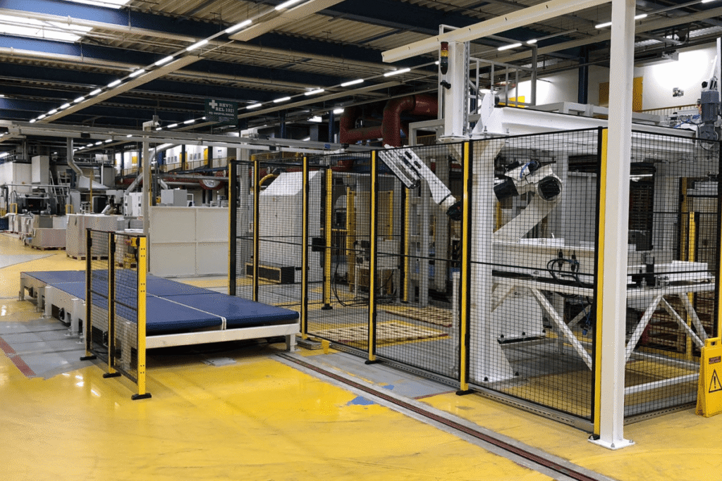 Transportbaan papier en karton handling aftransport automatisch