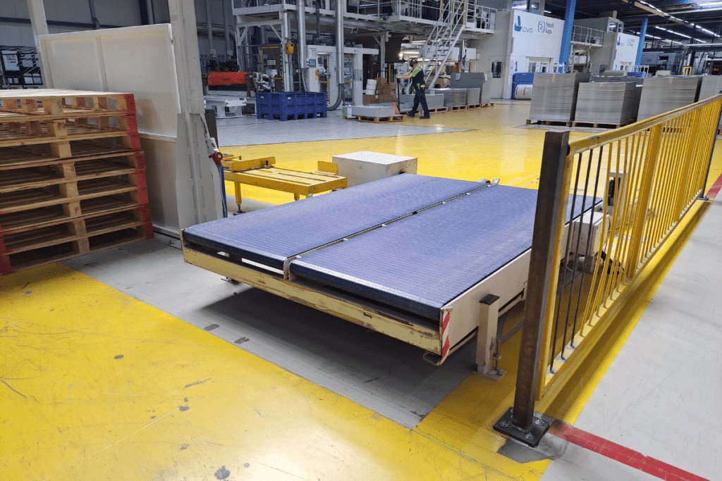 Transportbaan productie en assemblage, transport