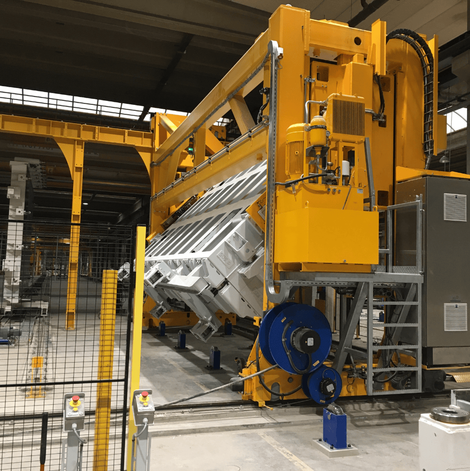 Malhandler en integraalvloer automatisering KTB Machinery